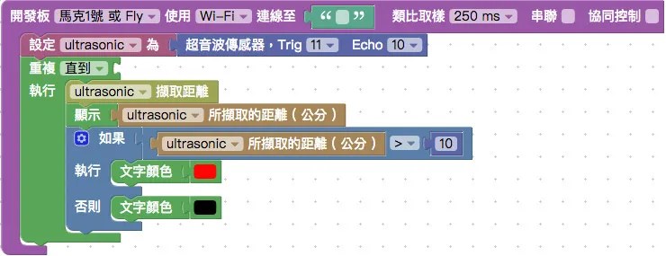 即時偵測超音波數值