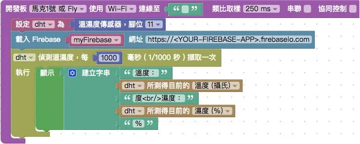 顯示偵測數值