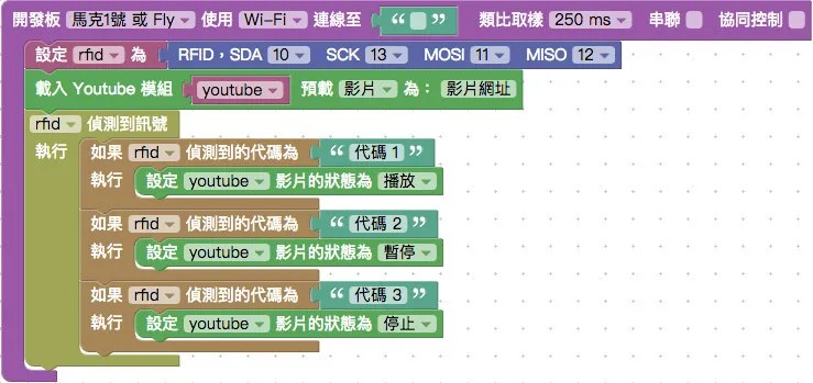 設定磁卡控制影片播放
