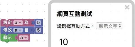 顯示數值