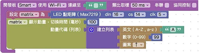 點矩陣顯示動畫
