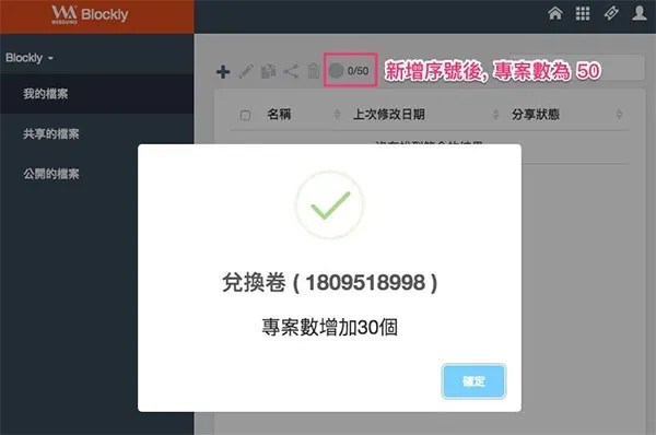 專案數增加