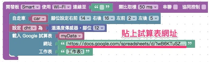 試算表網址
