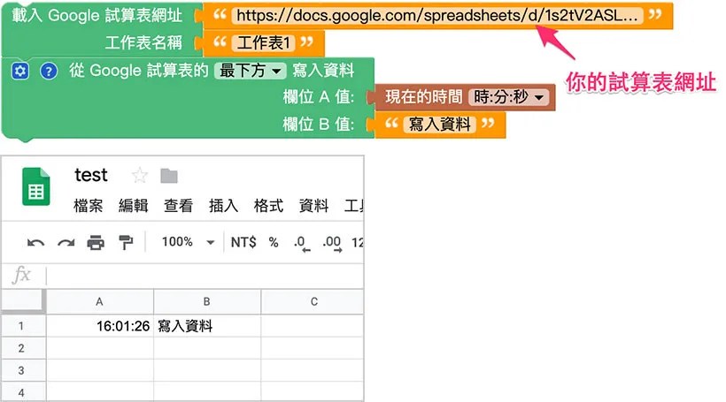 Web:Bit Google 試算表