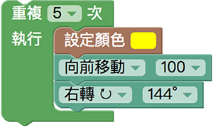 Blockly Games 烏龜,第三關解答